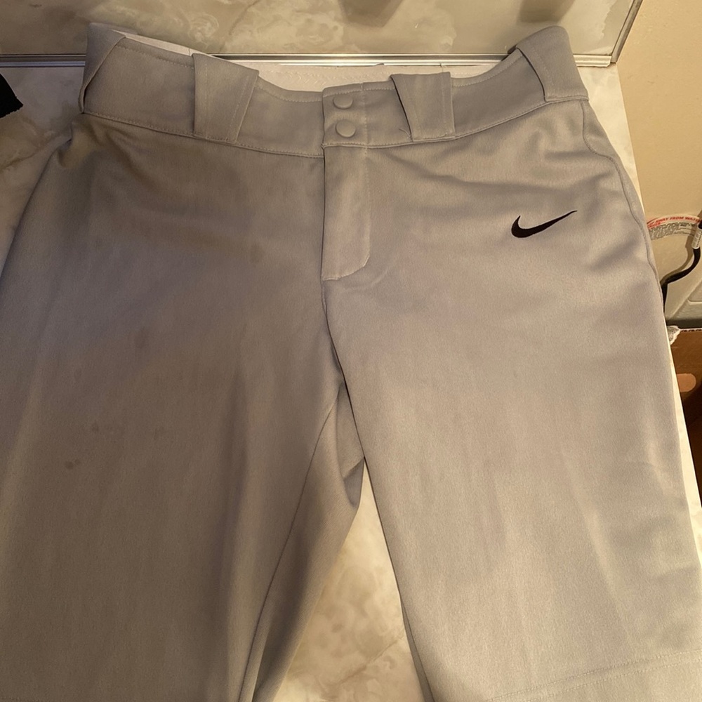 Grey Nike Softball Pants